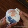 Chinese Classical White Porcelain Lady Figurine for Home Decor