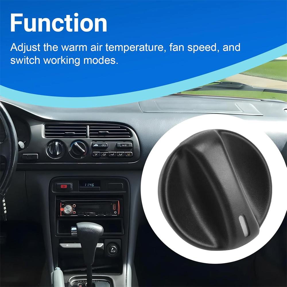 AC Heater Fan Switch Knob For 1994-1997 Honda Accord 79581-SV1-A11 79581-SV4-A01