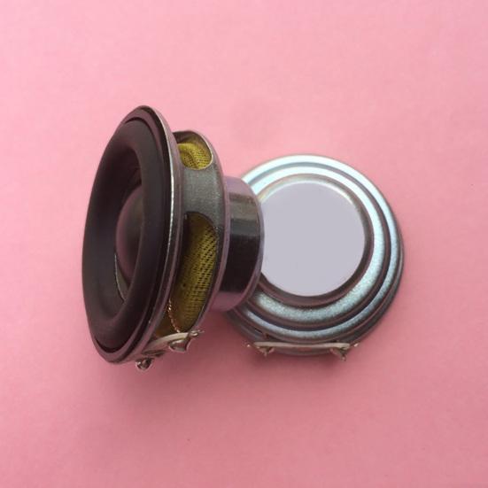 Portable 40mm 16 Core 4 Ohm 5W Rubber Edge Full Range Loudspeaker DIY Speaker