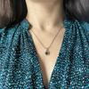 Серебряная подвеска с изумрудом nano 0.9ct (2205906)