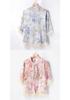 2026 Summer Chinese Style Mid-Sleeve Plus Size Blouse for Middle-Aged & Elderly Women