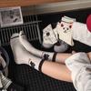 Ladies Spring and Autumn New Lovely Cartoon Tube Cotton Socks