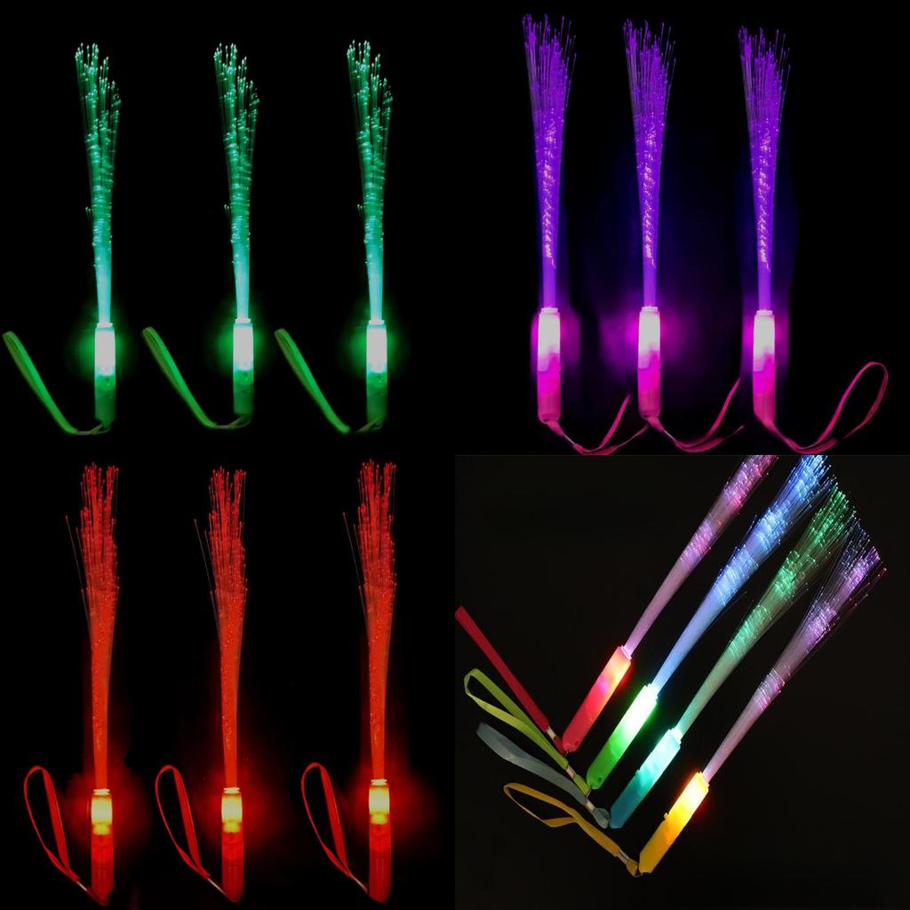 LED Fiber Optische Speelgoed Lichtstok Met Lichteffecten Voor Kinderen En Feestjes