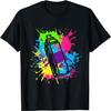 Colourful Graffiti Graphic Spray Can Street Art Artist T-Shirt