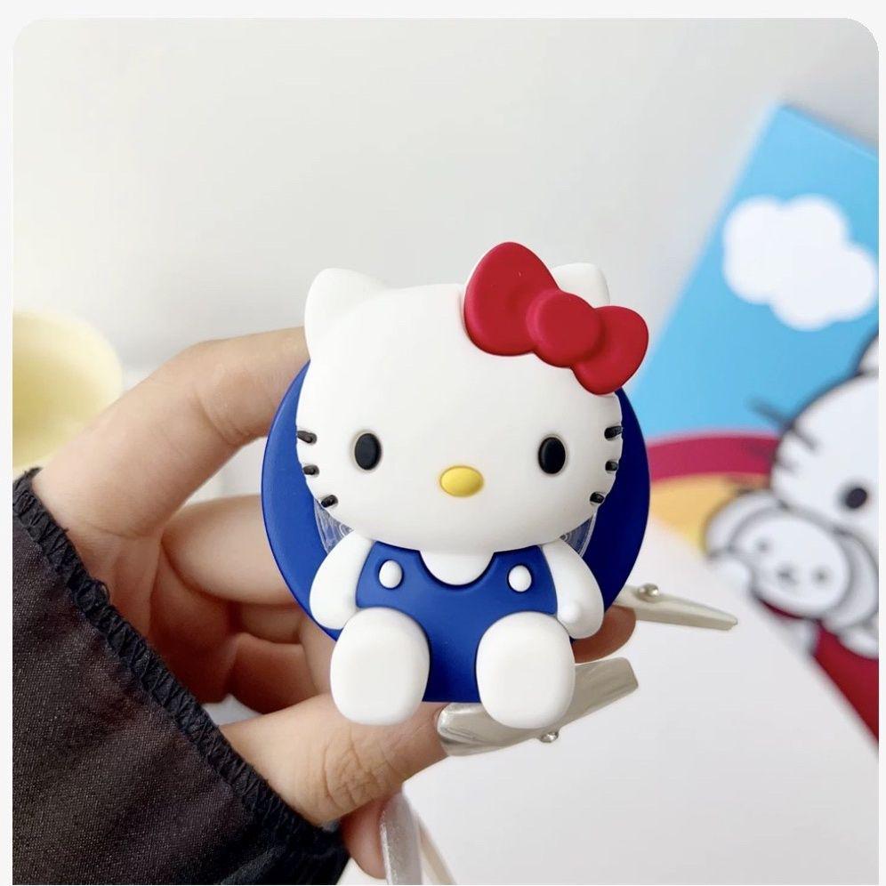 3D Silicone Cartoon Crying Star Mobile Phone Stand & Retractable Airbag Holder