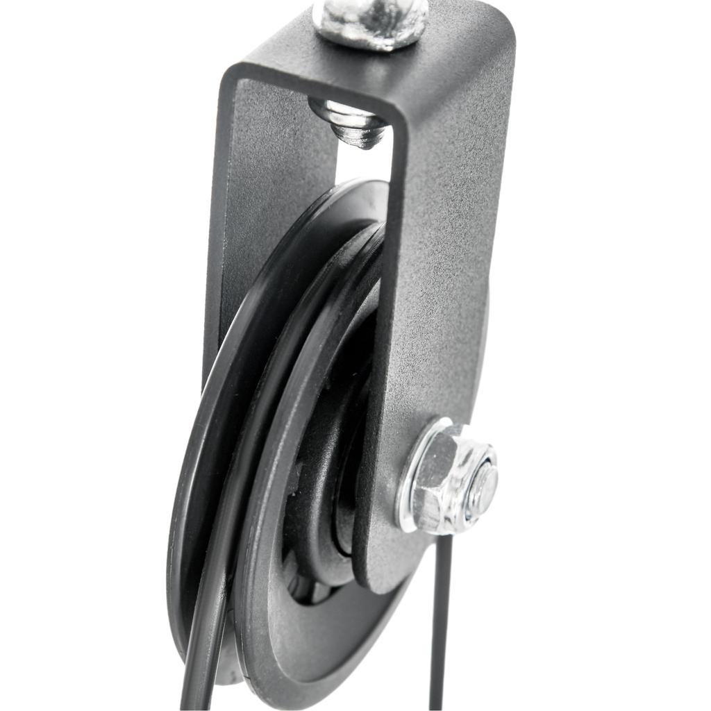 Cable Machine Pulley System, Lats Pull Down System, with DIY Loading Weight Pin