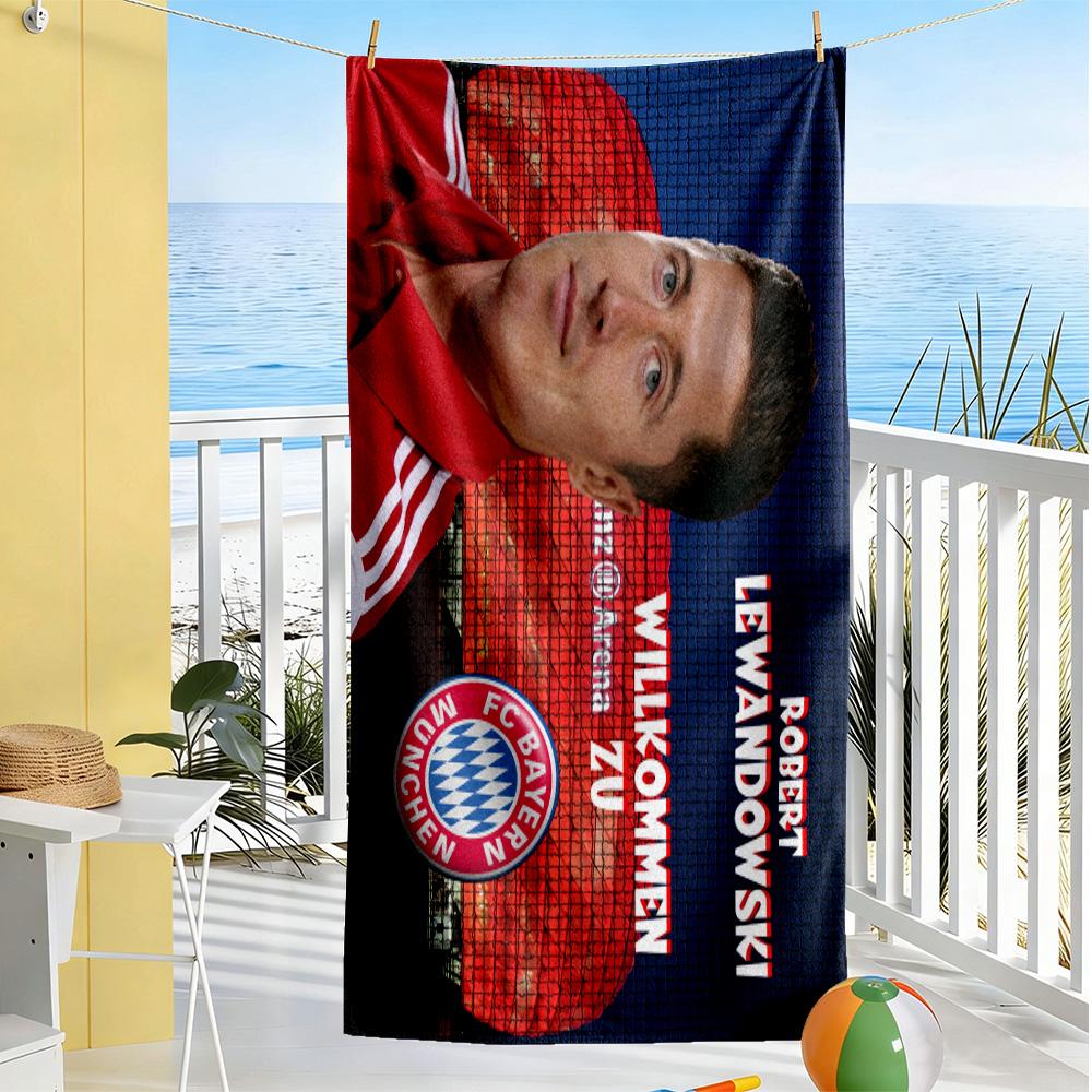 Polish Football Celebration Beach Towel High Absorbency & Quick-Dry Comfortable Lightweight