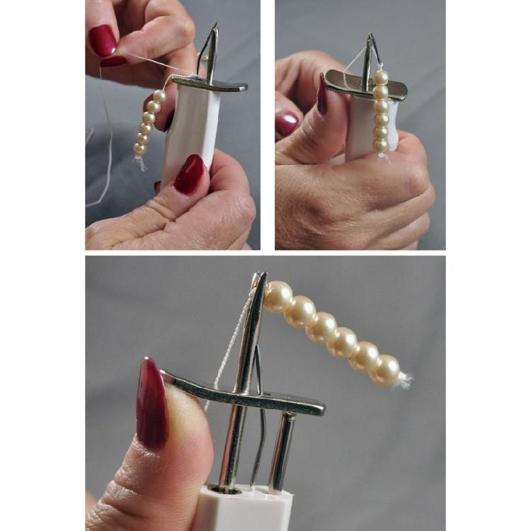 Pearl Knotting Tool Bead Knotter Bead Knotting Tool for Jewelry Making & Beading