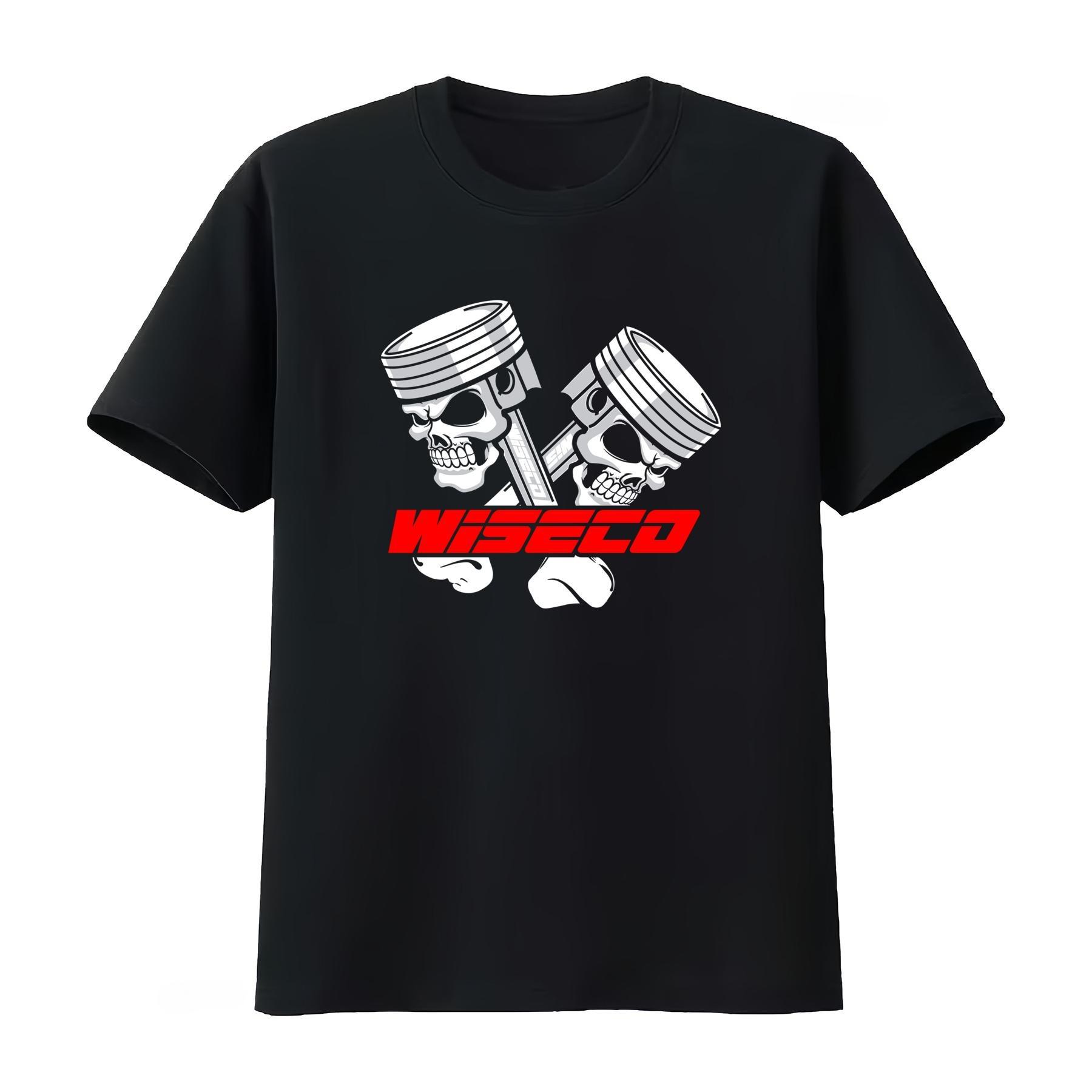 New Wiseco PerforUnisexce Piston T Shirt Funny Design Casual Tshirt Unisexs Clothing and Womens Clothing 2026 Summer T Shirt S