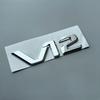 3D ABS Big Flat Letters V12 Car Emblem Trunk Fender Nameplate Logo Sticker for mercedes-benz S400 S500 S600 Chrome Glossy Black