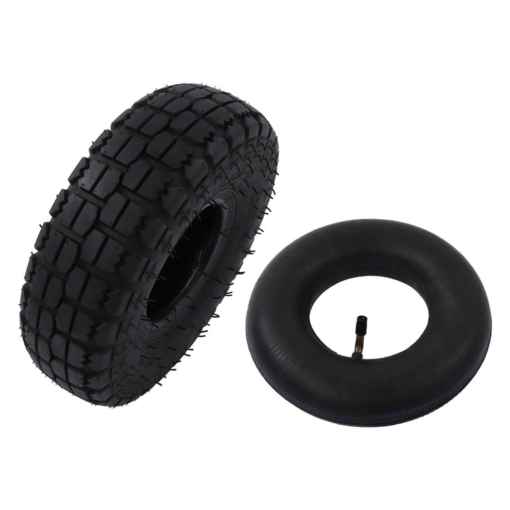 4.10 3.50‑4in Reifen Schlauch Kombiset Allzweck für Handwagen Schubkarren Gartenanhänger
