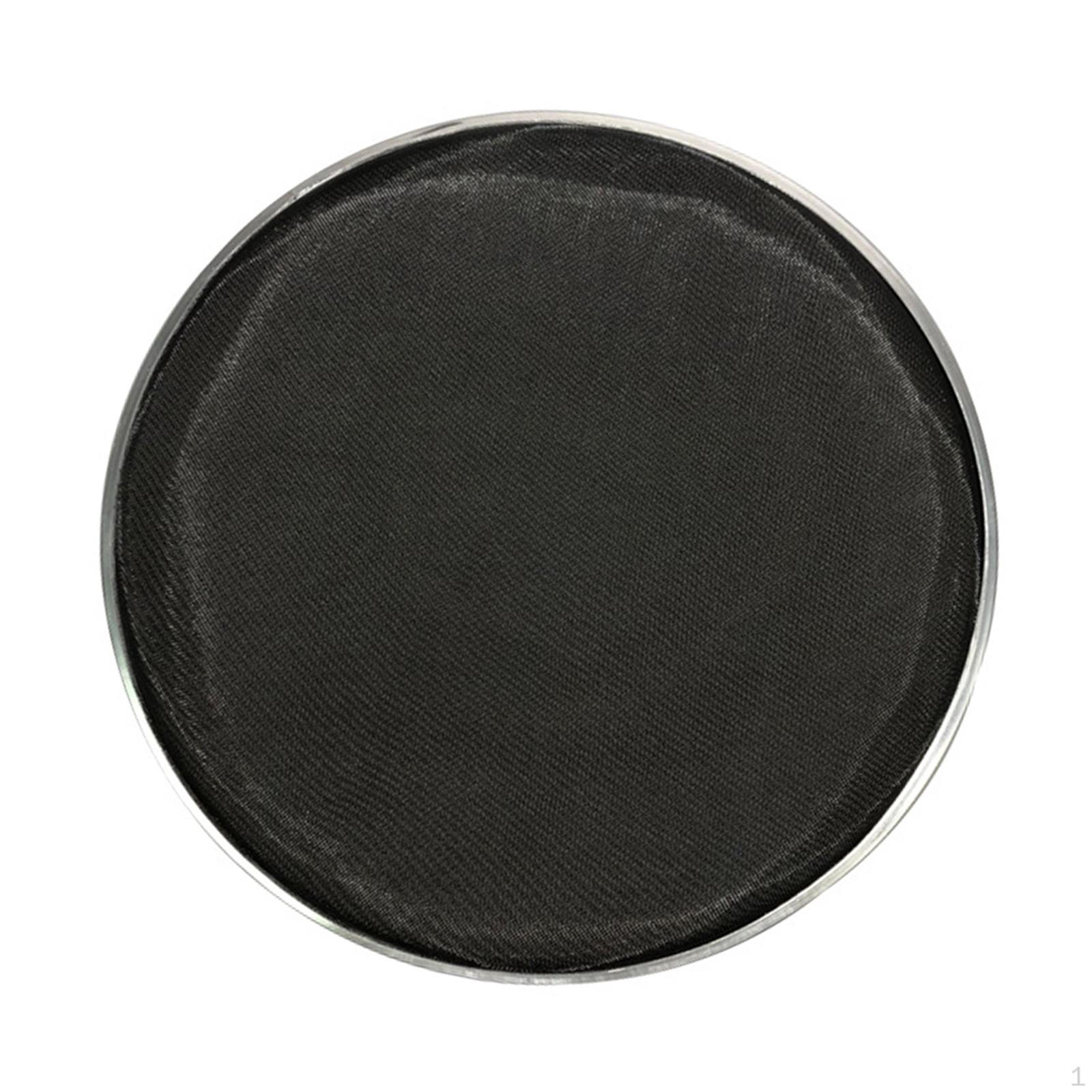 

Black Drum Skin Accessory for All Skill Levels 10inch