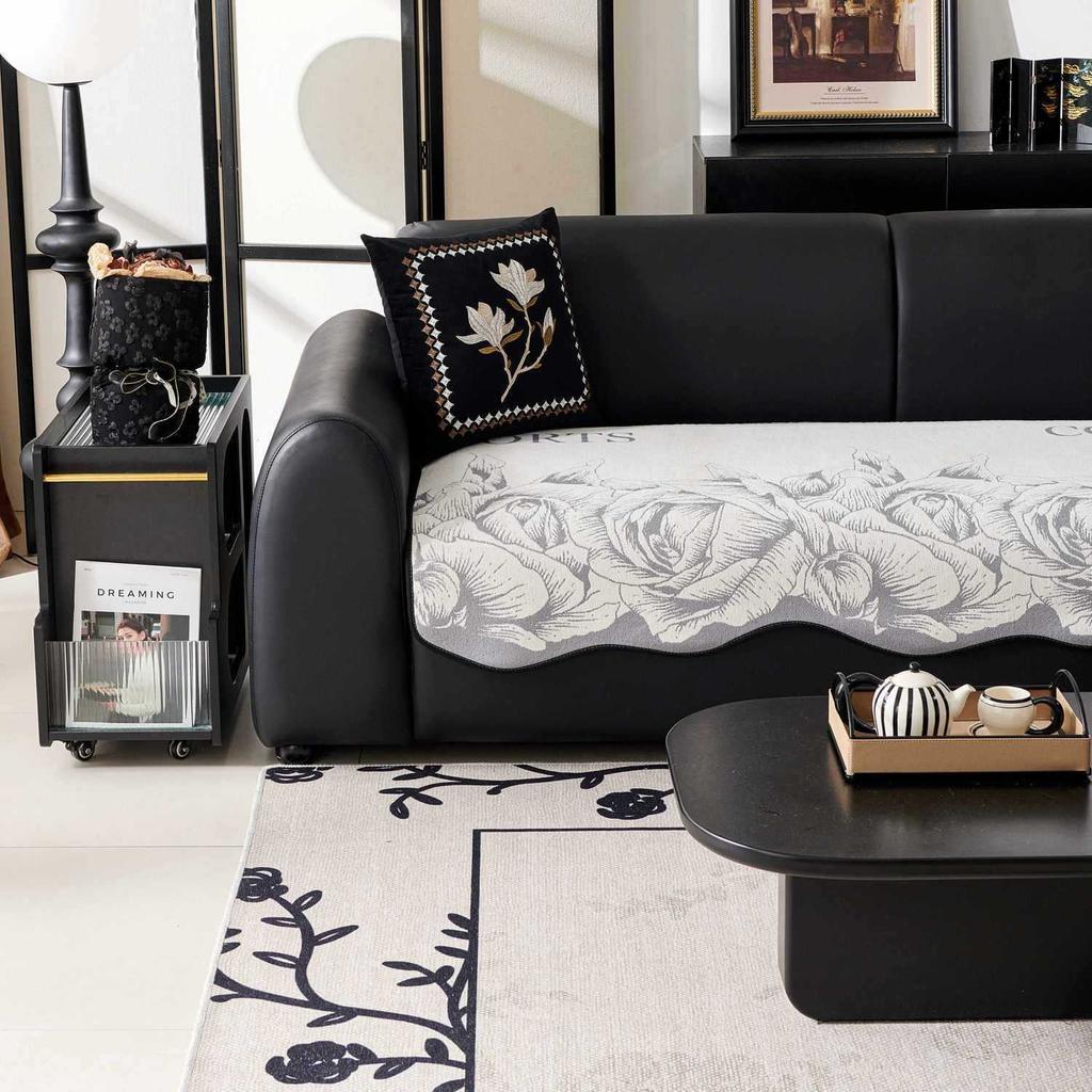 Special-Shaped Sofa Cushion Universal In All Seasons  New Sofa Seat Cushion Non-Slip Straight Row Three-Person High-End Cover Cloth Towel