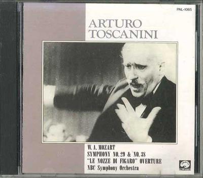 CD ARTURO TOSCANINI, NBC SYMPHONY ORCH - Mozart : Symphony No.29 & No. 38 "l PAL1065 CROWN Japan Classical Used