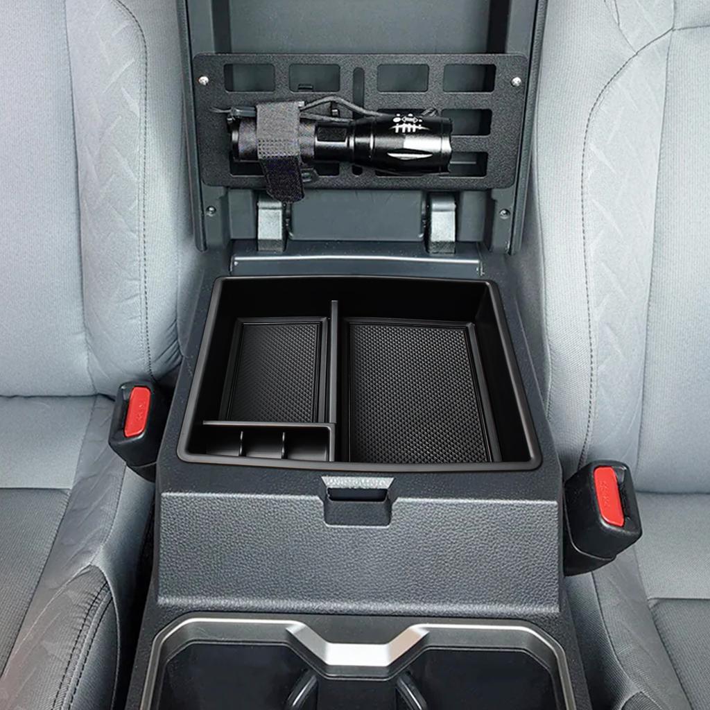 Center Console Tray Armrest Box for Toyota Tacoma 2025 Armrest Storage Car Box Center Console Organizer ABS Accessories Car Box
