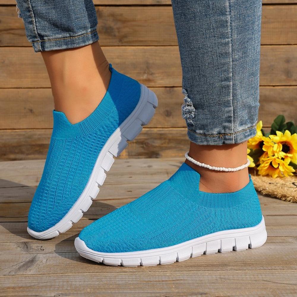 2026 Lato Nowe Damskie Siateczkowe Wsuwane Trampki Oddychające Lekkie Wygodne Codzienne Buty do Chodzenia Wiele Kolorów
