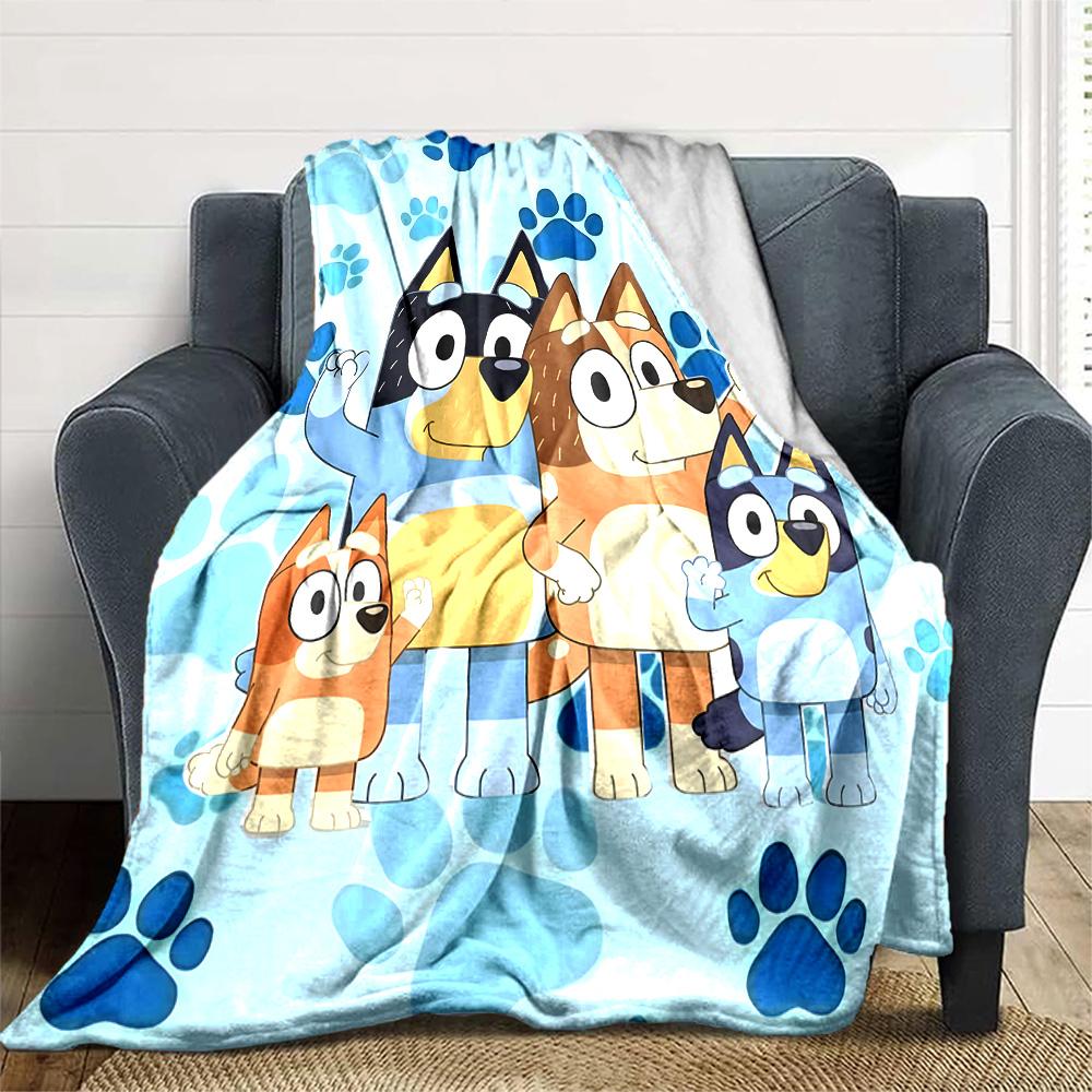 1 Stück B-Blucy Decke, Geschenk, für Männer und Frauen, Weiche Decke, Gut für Schlafsofa Couch Reisen, Leichte Flanelldecke