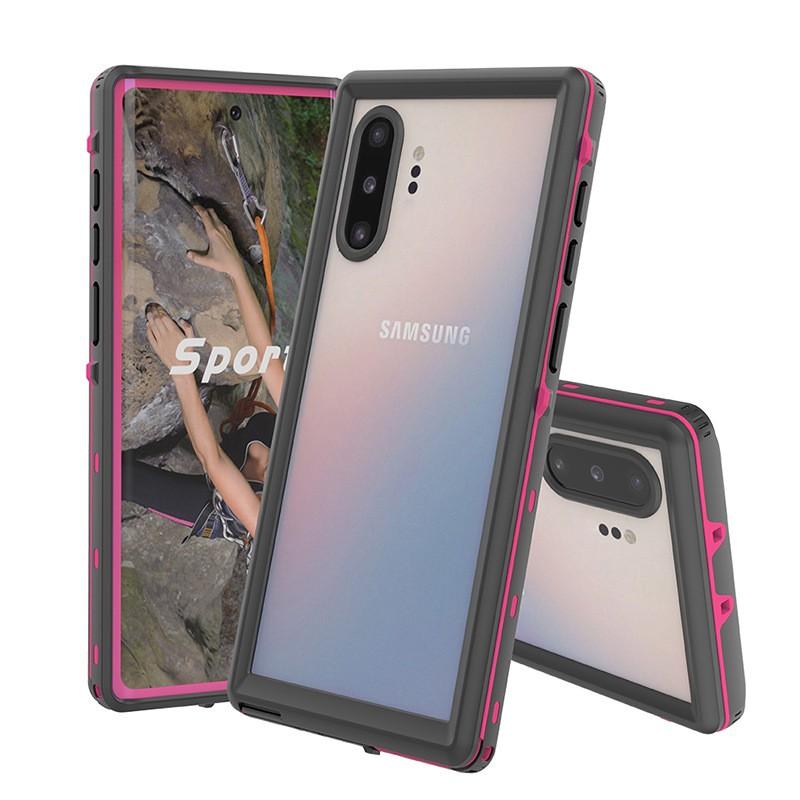 Transparent TPU Phone Case Galaxy Note 10 Plus Full Cover Shockproof Waterproof Dustproof Outdoor Sports Protective