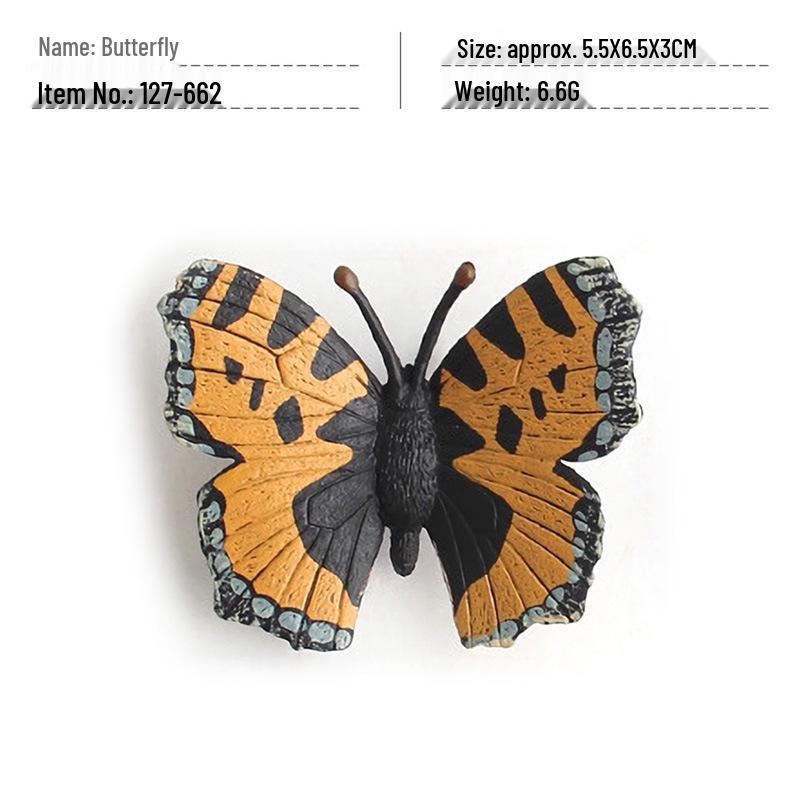 Cross-Border Children's Cognitive Insect Model Toy Set