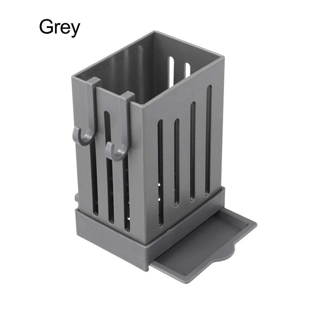 Convenient Wall Mounted Cutlery Rack with Drainage System Kitchen Drying Rack