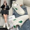 Spring and Autumn New Sports Leisure Ins Leather Soft Sole Single Shoes Student Board Shoes