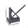 Measuring Triangle, Square, Carpenter's Tool, Adjustable Protractor for Woodworking Projects