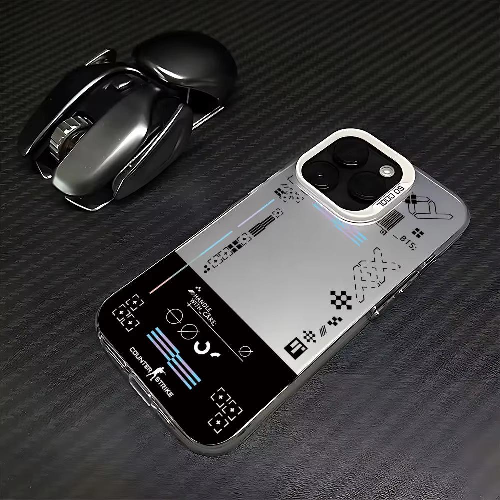 CS Classic Game iPhone 18 Pro Max Phone Case 16/15/14 Plus Laser Engraving 13 iPhone 12 IMD Hard