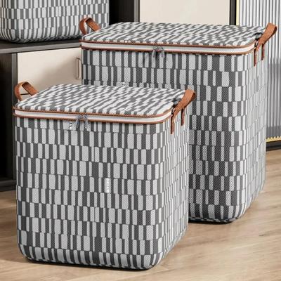 Quilt Storage Bag Household Wardrobe Clothes Organizer Blanket Sorting Storage Box Dust Proof Moving Large Capacity Bag