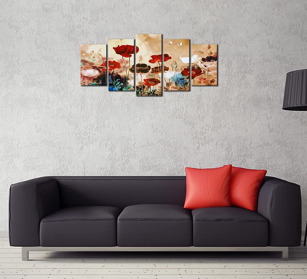 Современные цветы без рамки — фото 3