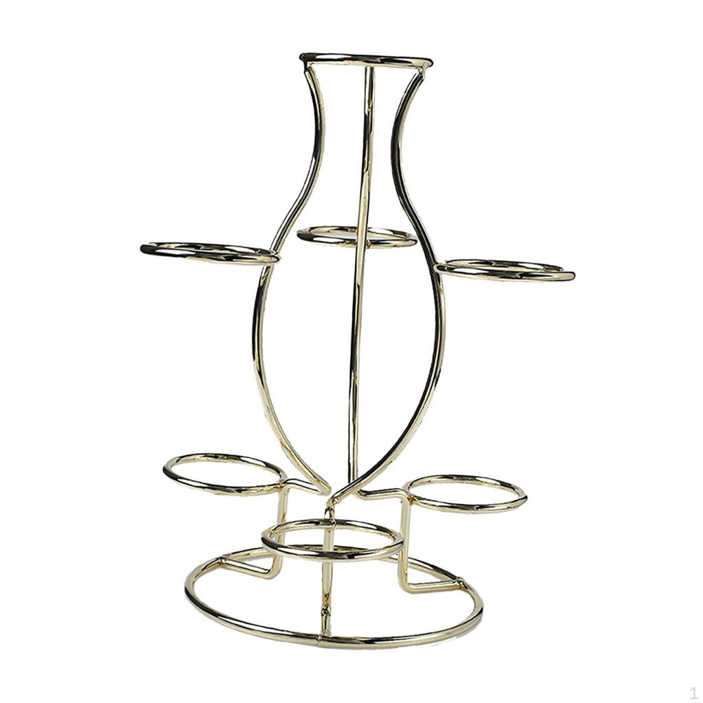 Crystal Ball Base with Seven Spheres Holder for Event Setup