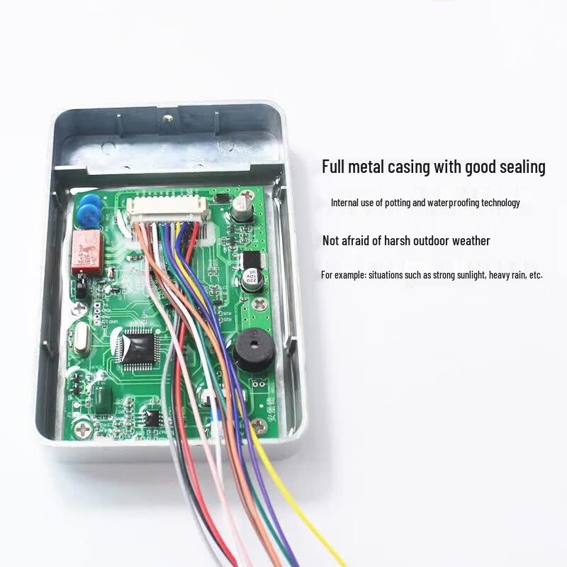 Realand Outdoor Waterproof ID Access Control System with Magnetic Lock CN Plug (adapter Included)