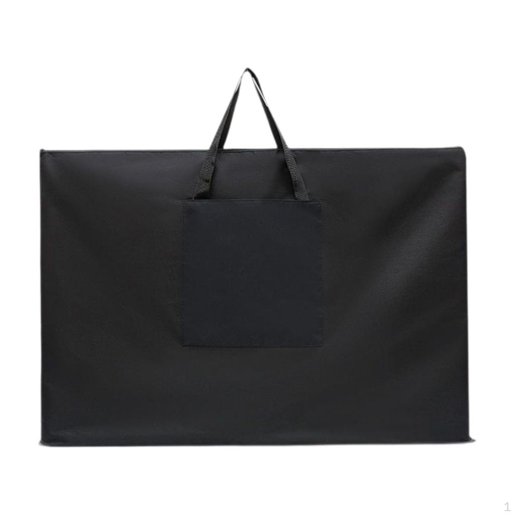 Art Portfolio Carrying Case Sketching Bag Waterproof Multiuse Drawing Board Tote for