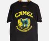 NEW Camel Band Short Sleeve Cotton Black All Size Shirt