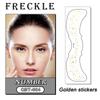 Custom Freckles Face Makeup Patches Sticker Temporary Tattoo Glitter Silver Freckles Face Tattoo