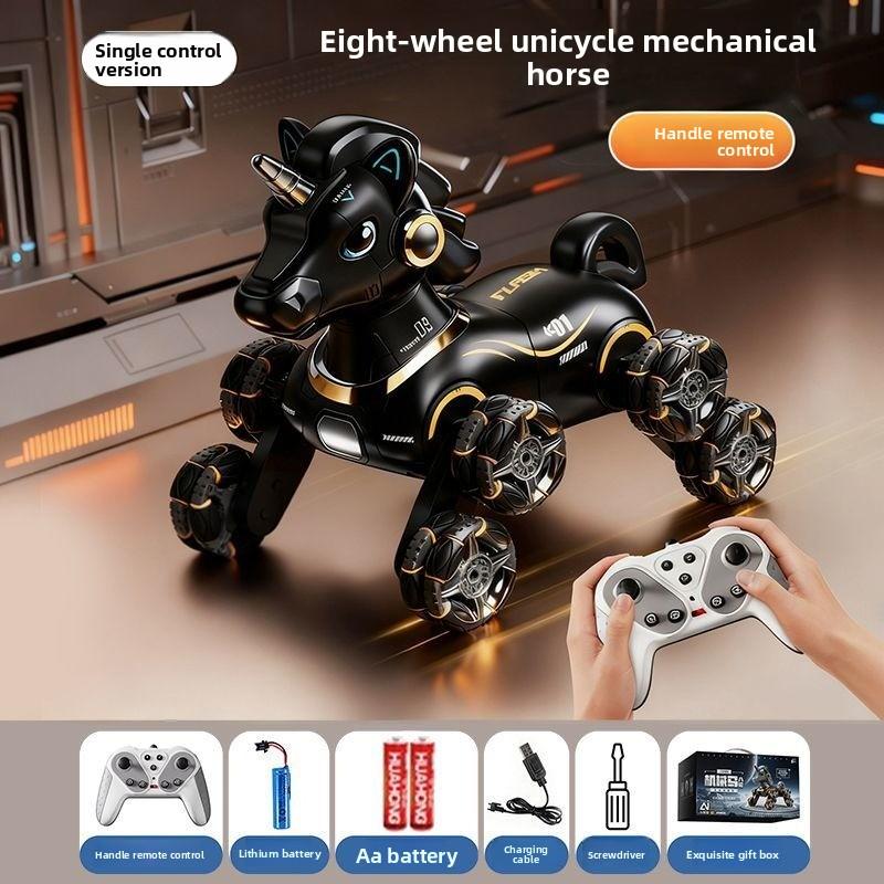 

New AI Remote Control Horse - Intelligent Stunt Toy for Boys, Cool Birthday Gift, RC Animal Toy with Smart Functions Chinese version