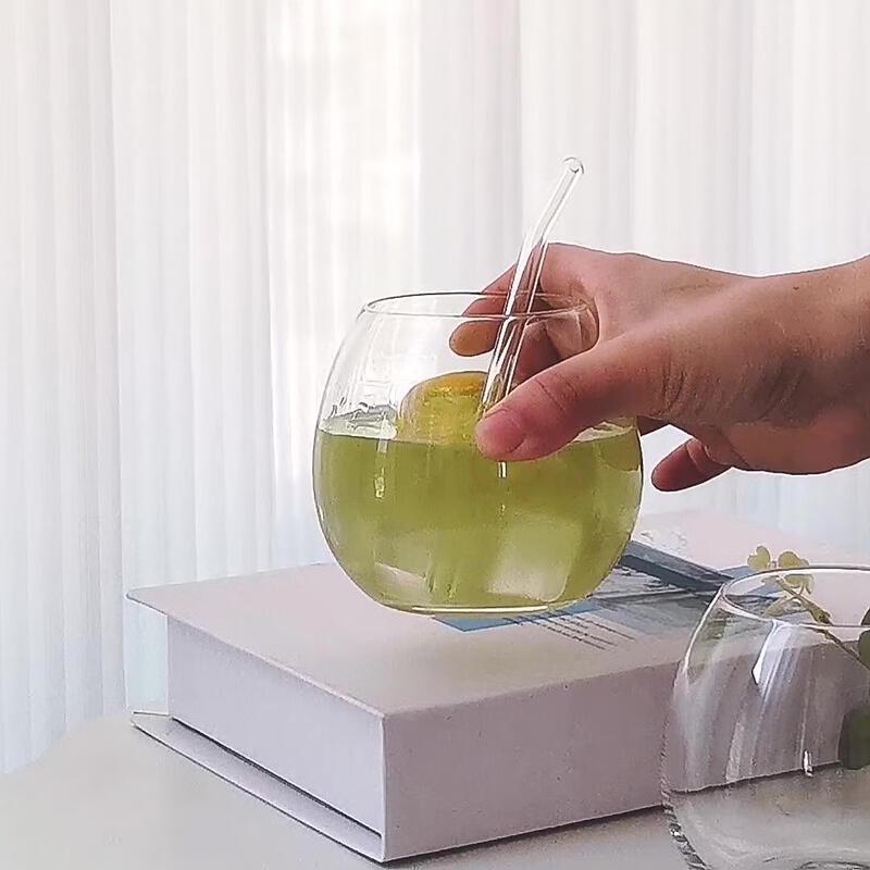 Shangqi Egg-shaped Glass Drinking Cup Set