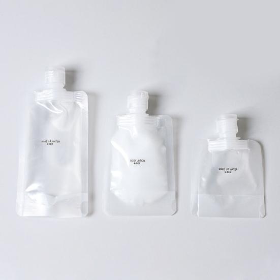 12Pcs Travel Toiletry Packing Bags Portable Makeup Pouches Leak-Proof Refillable Clear Lotion Liquid Containers