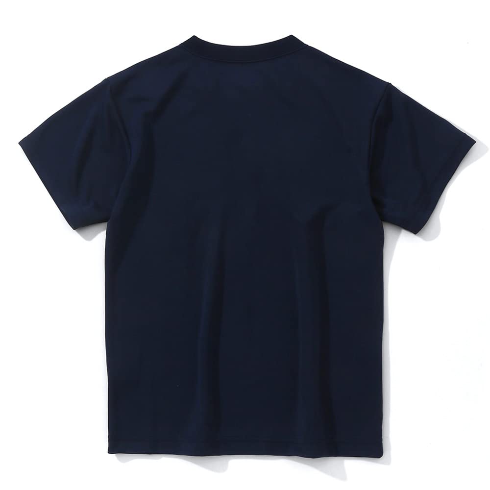 Spalding Junior Basketball T-Shirt, Hologram, Fast Size S, Navy, Size 140cm (SJT23205)