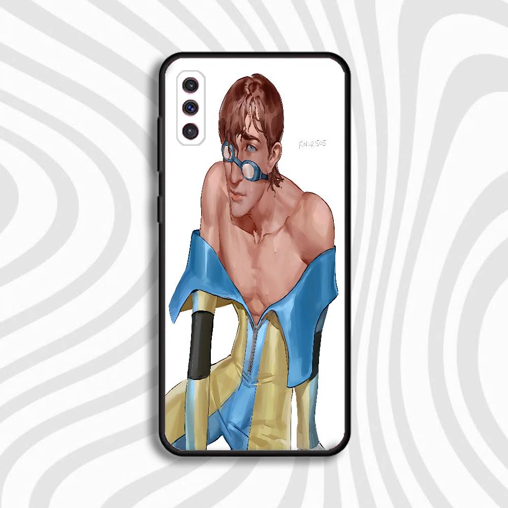 

W-Waterboy D-Dispatch Phone Case For Samsung S10,S21,FE,S21,Note 20,S26,S25,S24,S23,Ultra,S9,S22,Plus Soft Silicone Black Cover SamsungS26ULTRA