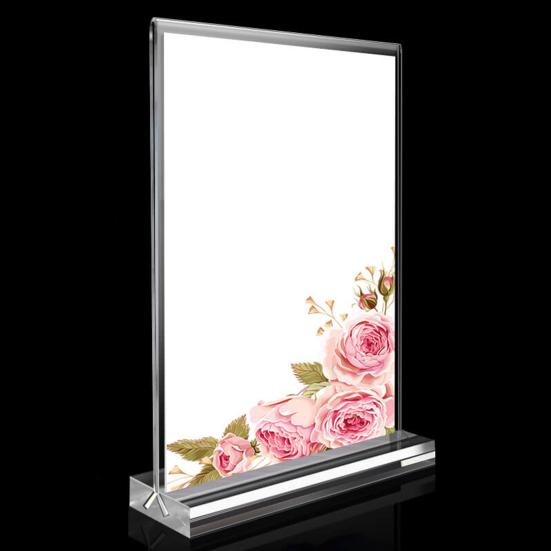 Suport pentru semne acrilice, 3 buc