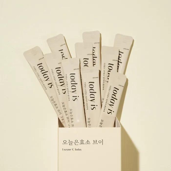 [Renewal] Today's Enzyme V 1 BOX (30 packs) Natural Enzyme Easy Digestion Grain Fermentation Enzyme Lactic Acid Bacteria
