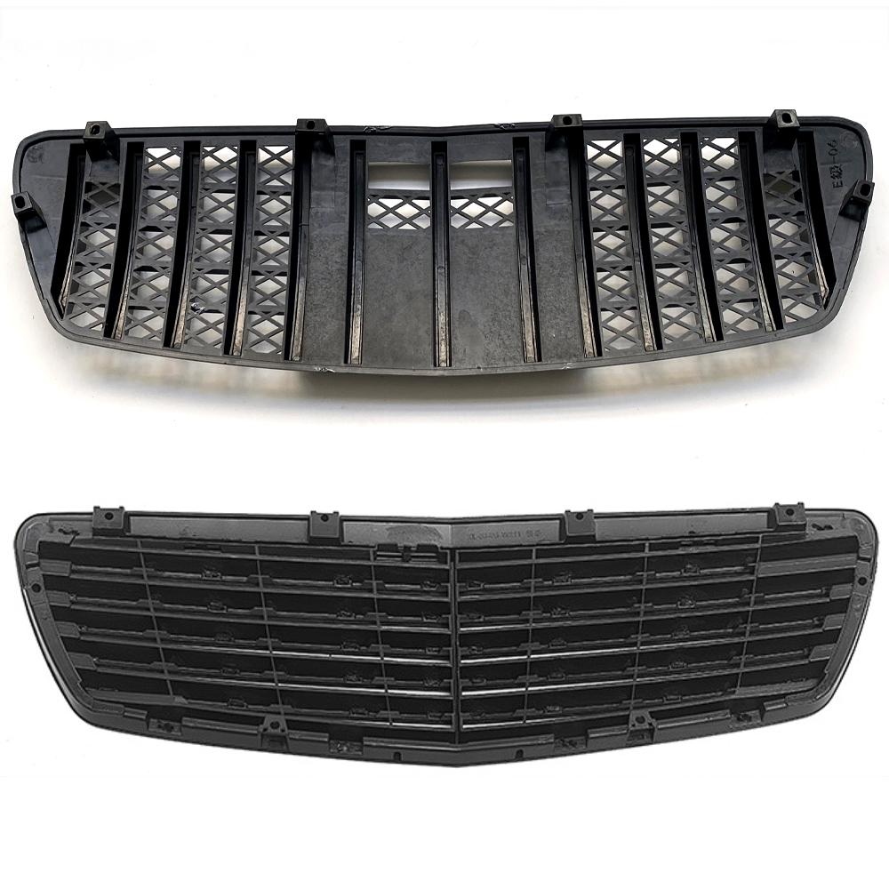 Grila bara fata GT Panamericana pentru Mercedes Clasa E W211 S211 E200 E230 E240 E270 E280 E320 E350 E420 E400 E500 2003 - 2008