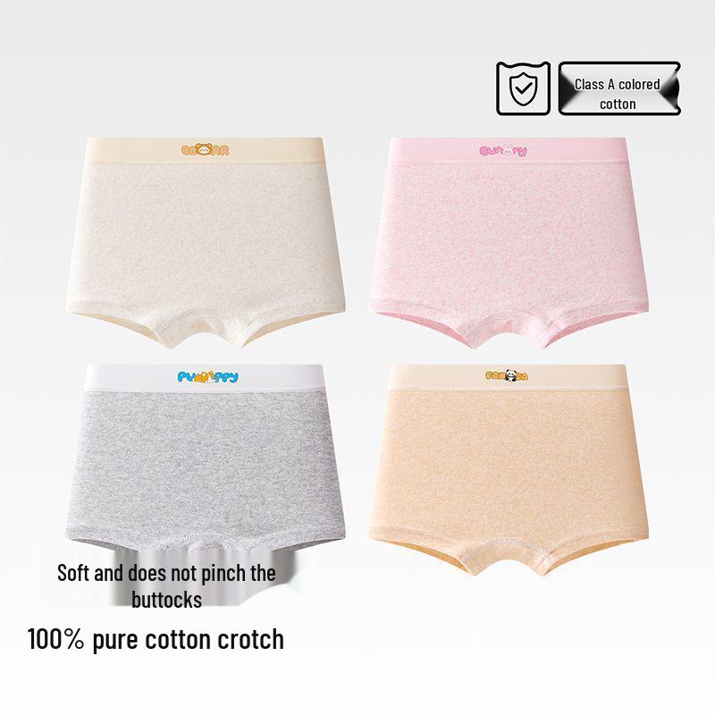Antibakterische Baumwoll-Boxershorts für Mädchen für Teenager und Kinder