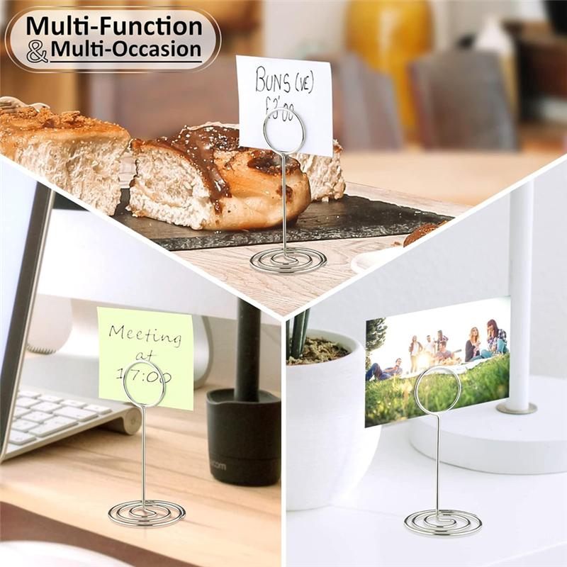 Good-Table Number Stand Restaurant Sign Stand, Family Photo Display Stand Suitable For Weddings, Graduation Ceremonies,