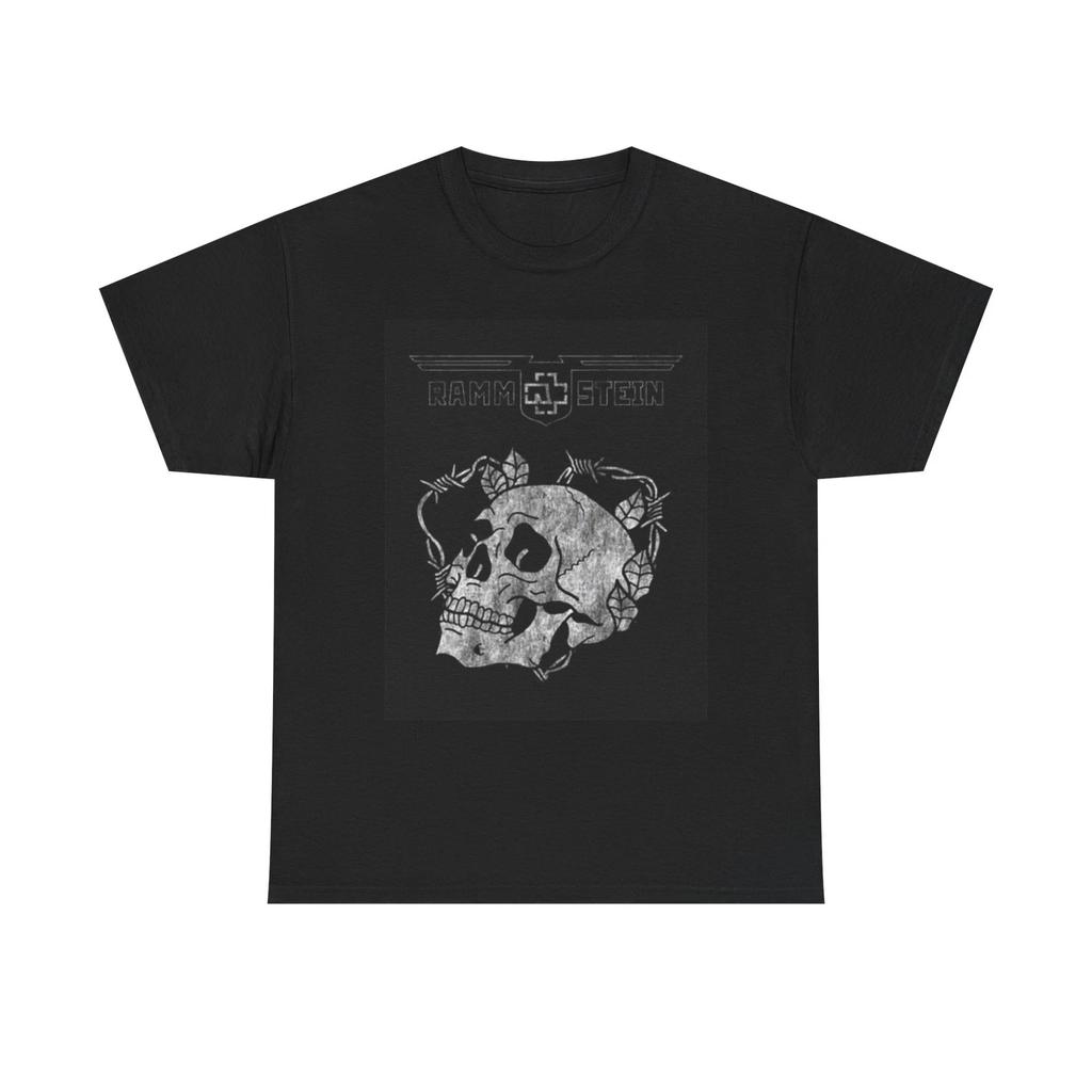 Rammstein Graphic T Shirt Vintage Rock Poster Retro Unisex Heavy Cotton Tee