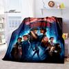 Kreslená deka Stranger Things Módní flanelová nadýchaná fleecová přehozová deka Dárek pro děti i dospělé Pohovka Cestování Kempování