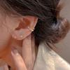 Nische Doppelte Ohrknochenclips Damen Einzigartig Süß Ohne Piercing High-End Design Back-to-School Atmosphäre Trendiger Modeschmuck
