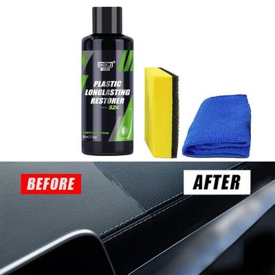 Restauratore Plastica Auto Pulizia Riparazione Agente Lucidante per Finiture Interne Esterne