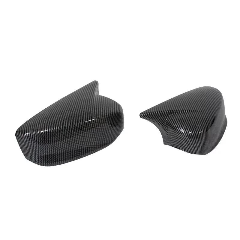 For US Honda Accord 2008 2009 2010 2011 2012 2013 Car Sticker Rearview Side Mirror Cover Wing Cap Exterior Door Case Trim Black
