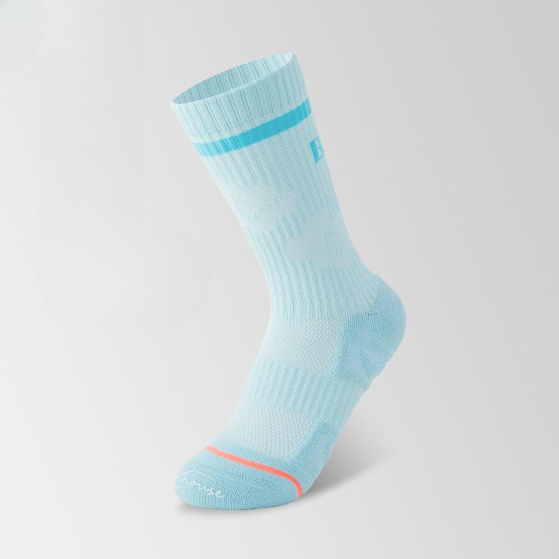 Female Spring and Autumn Thin Style Breathable Deodorizing Towel Bottom Running Socks